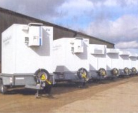 refrigerators arranged side by side